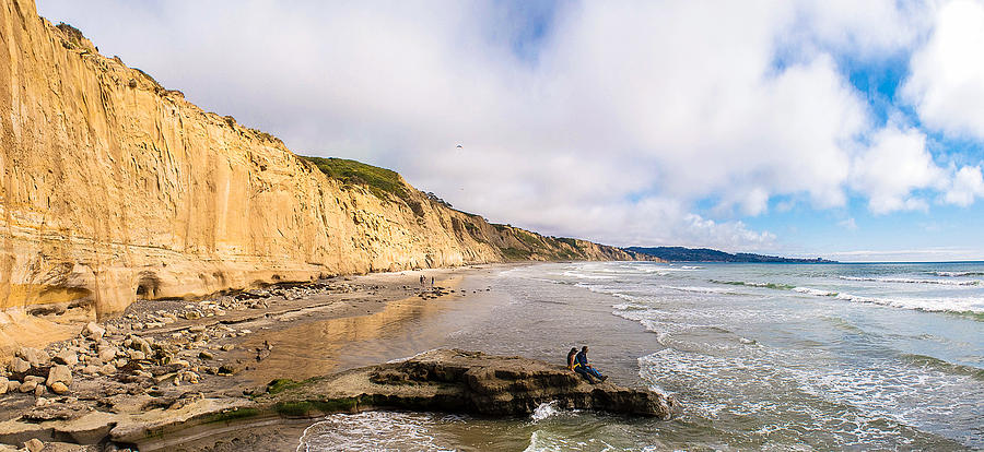 San Diego Photograph - Torrey Pines State Beach by James Farlow