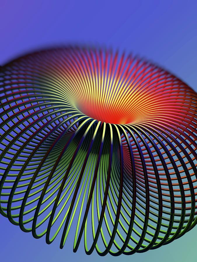 Abstract Photograph - Torus by Alfred Pasieka/science Photo Library