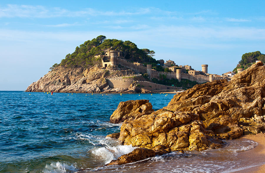 Tossa de Mar castle Photograph by Gurgen Bakhshetsyan | Fine Art America