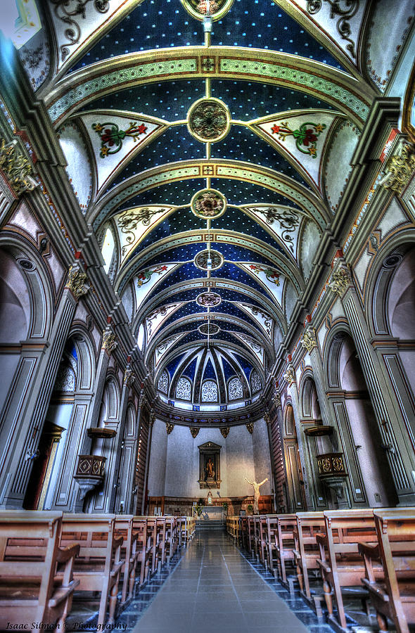 Architecture Photograph - Tossa de mar church by Isaac Silman