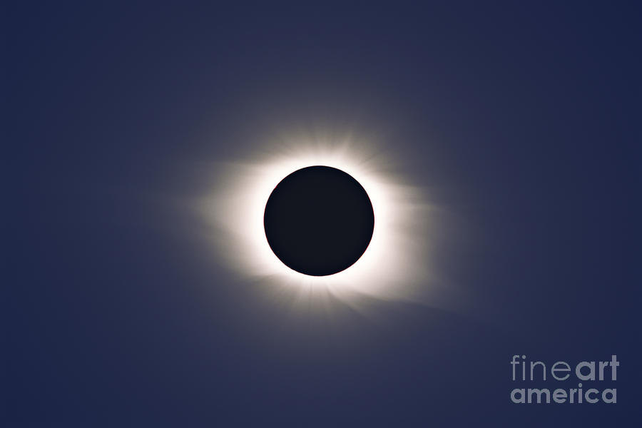 Space Photograph - Total Eclipse Of Sun by Alan Dyer
