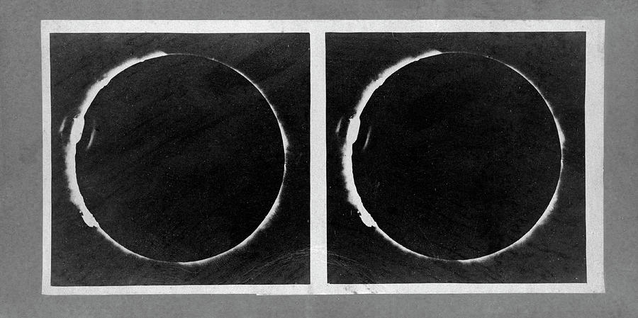 Total Solar Eclipse Photograph by Us Naval Observatory/science Photo Library