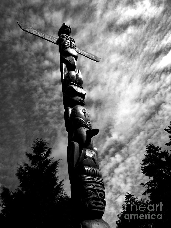 Totem Photograph by Cesar Pacheco - Pixels