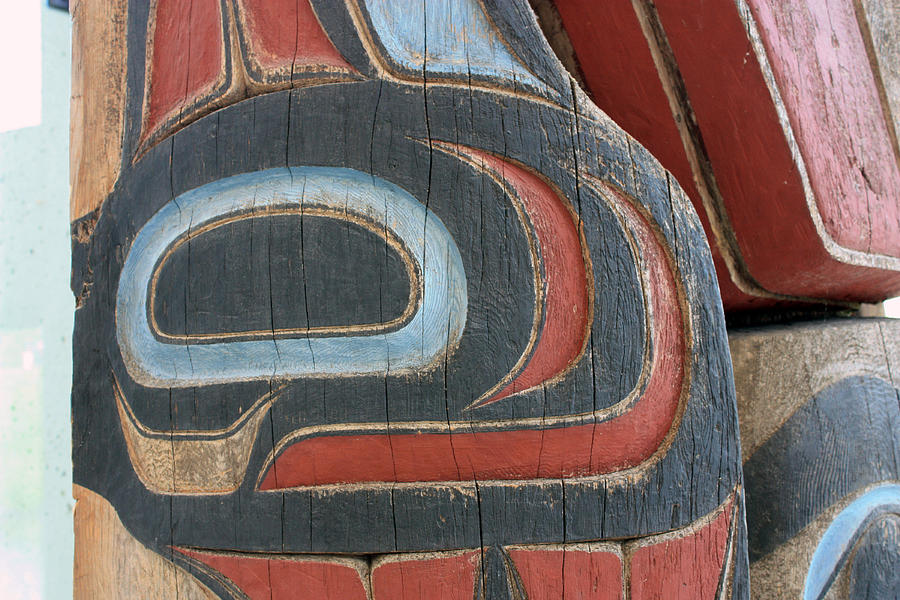 Totem Detail I Photograph by Gerry Bates