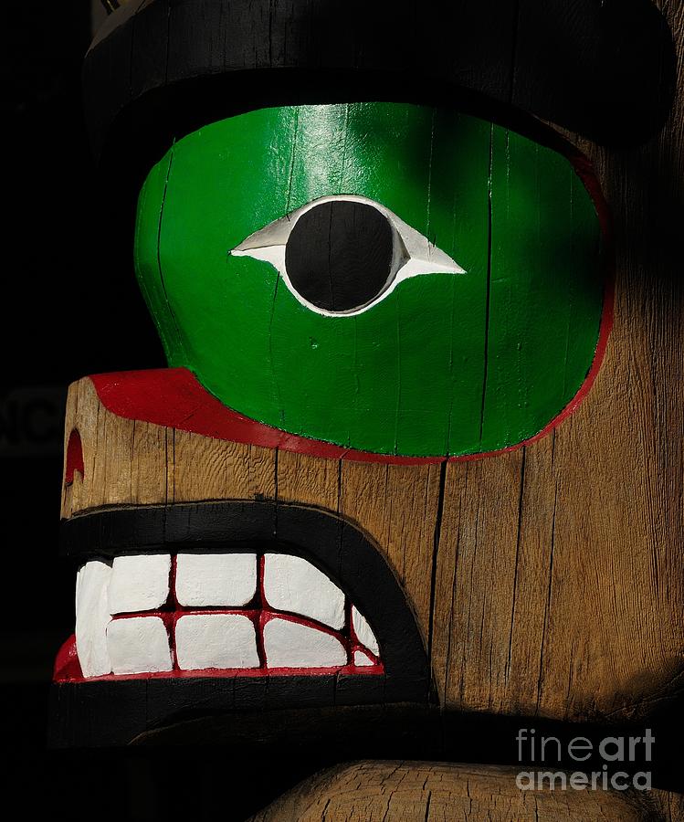 Totem Detail Photograph by Vivian Christopher