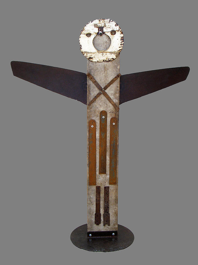 Totem Sculpture by Gerardo De Pablo