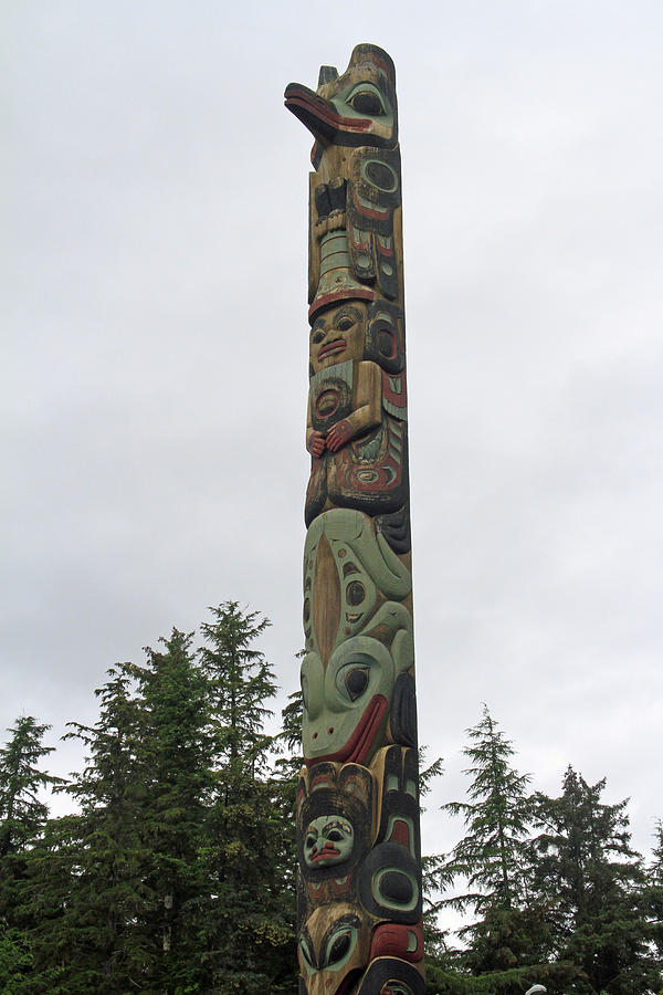 Totem Pole Photograph by Shoal Hollingsworth
