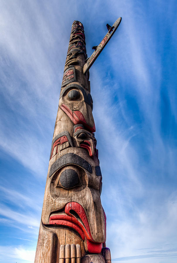 Totem Pole Photograph by Tommy Farnsworth