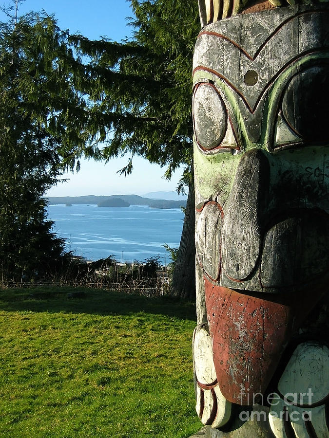 Totem with View Photograph by Sue Harper