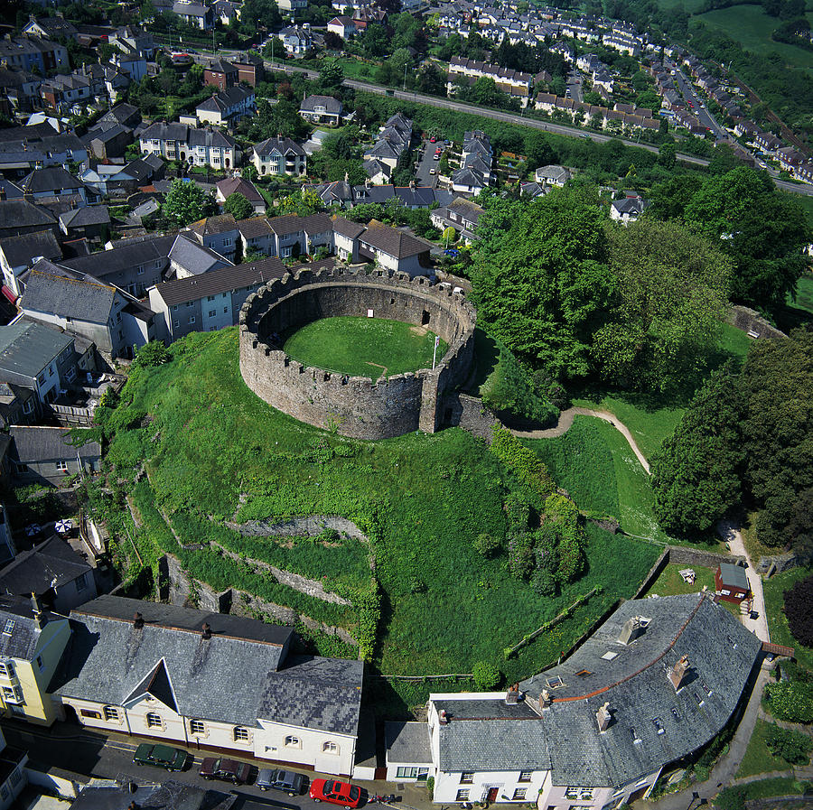 Totnes Castle Photograph by Skyscan/science Photo Library