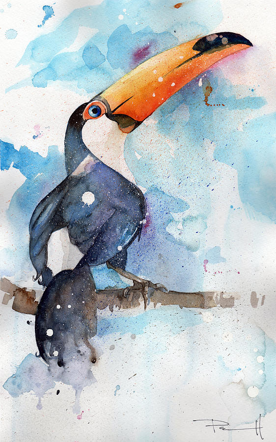 Toucan Sam Painting by Sean Parnell