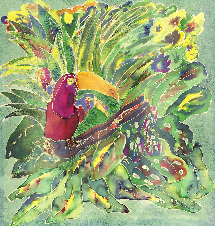 Toucan Painting by Walt Stevenson Stevenson