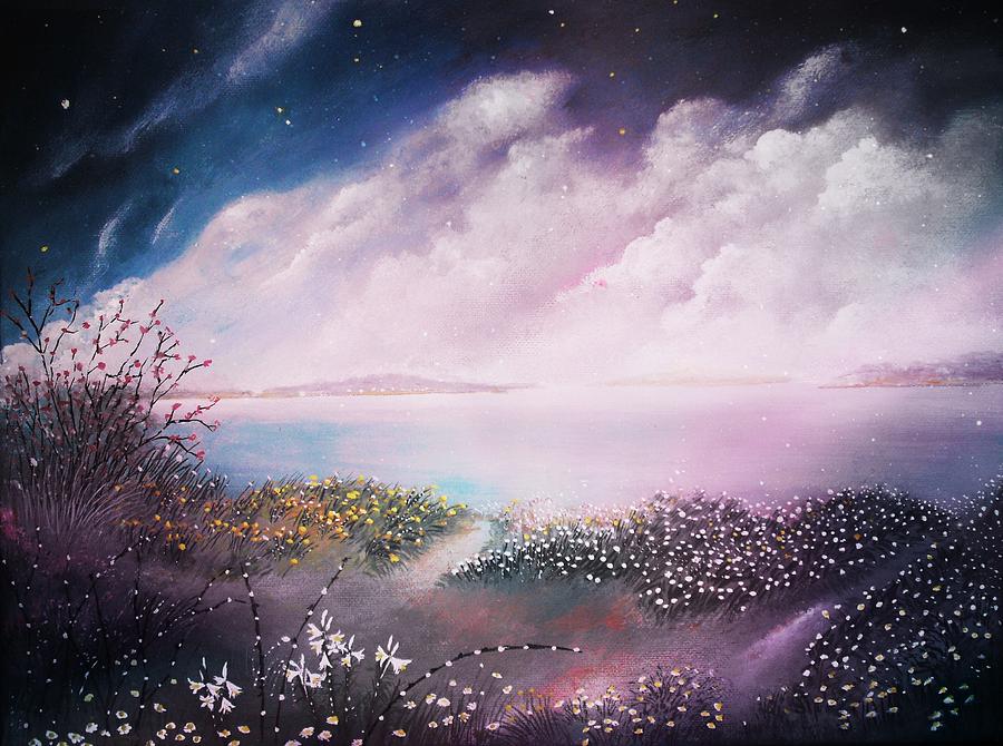 Nature Painting - Touch of heaven by Milenka Delic