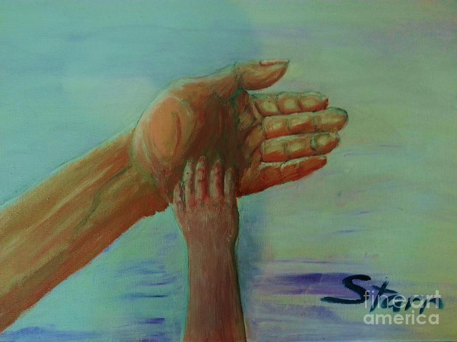 Touching Painting by Irving Starr