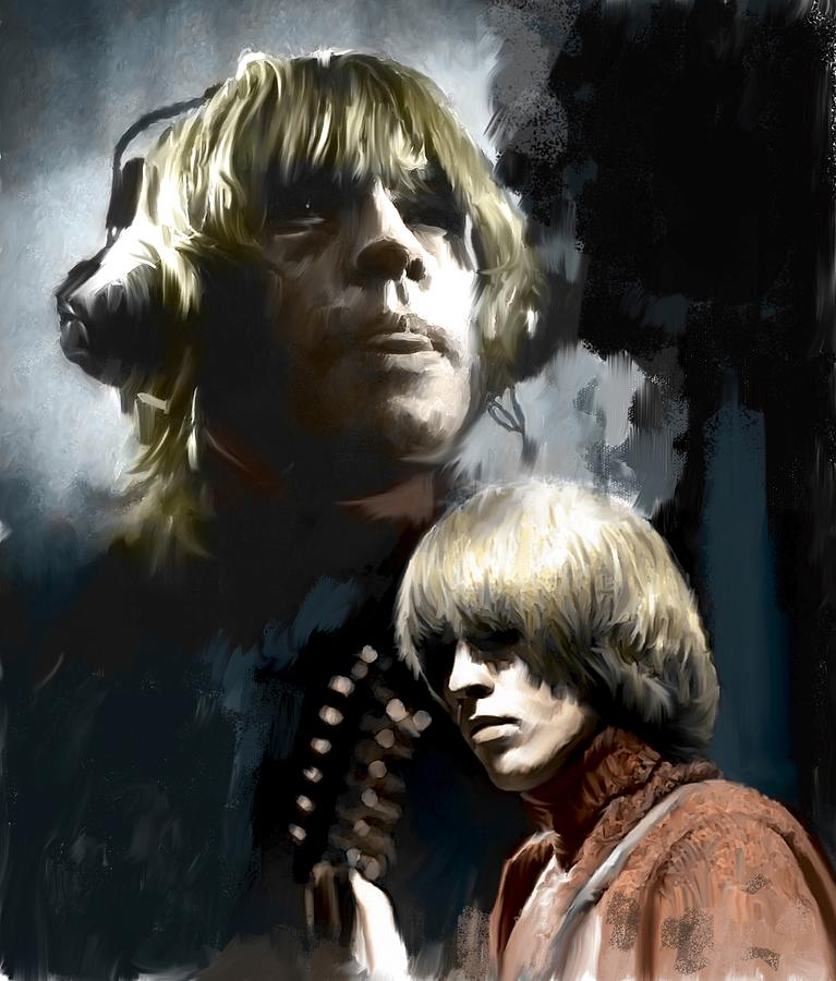  Brian Jones TouchStone Painting by Iconic Images Art Gallery David Pucciarelli