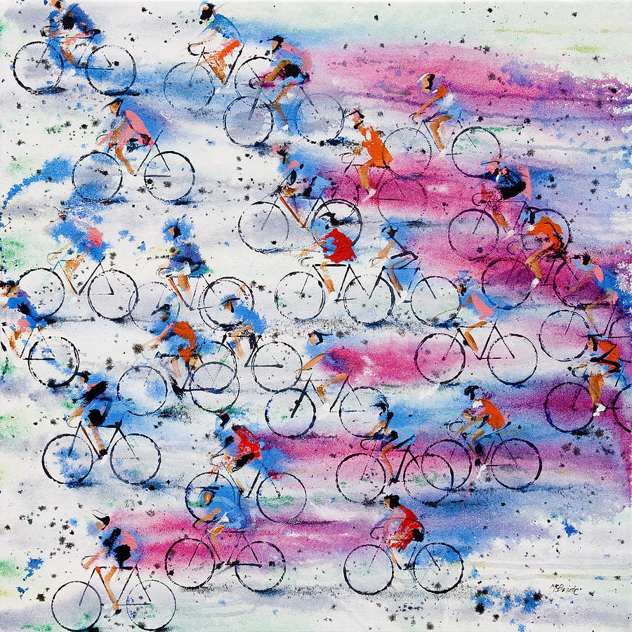 Giro DItalia Painting by Neil McBride