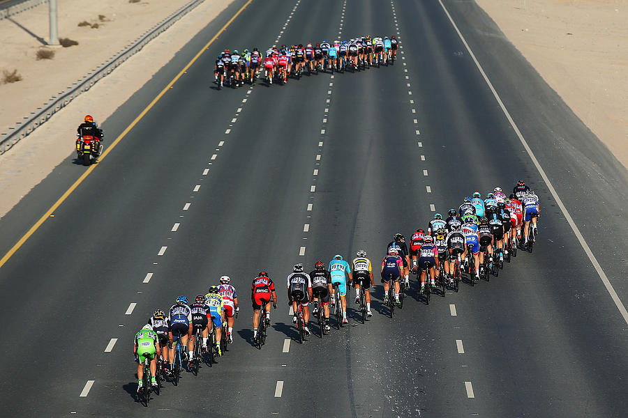 Tour of Qatar - Stage One Photograph by Bryn Lennon