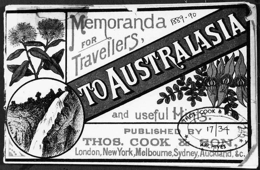 1889 Photograph - Tourism Australasia, 1889 by Granger