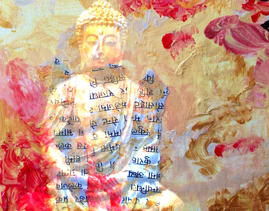 Buddha Painting - Toward Transendence II by Ann Tracy