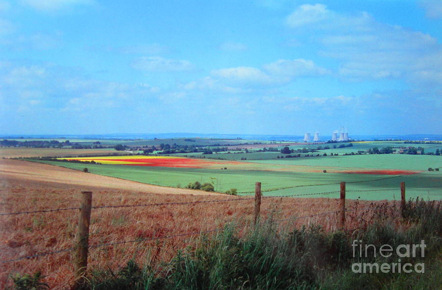 Landscape Painting - Towards Didcot by Robert Harris