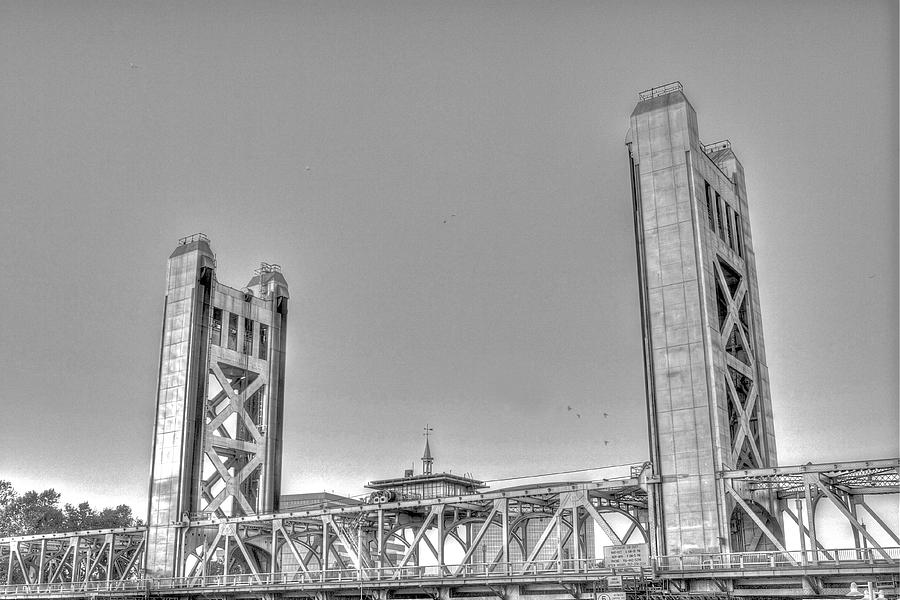 Tower Bridge 3 Sacramento Photograph by SC Heffner