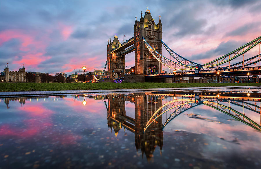 Tower Bridge And Tower Of London Photograph by Joe Daniel Price