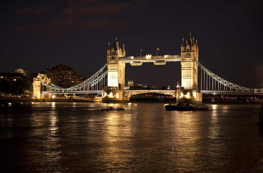Tower Bridge Photograph by Gouzel -
