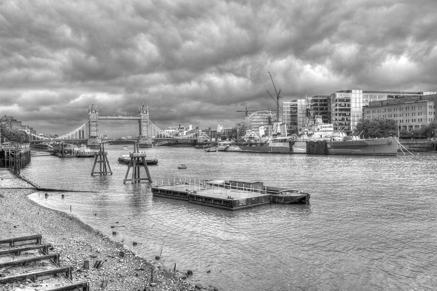 Tower Bridge HDR Photograph by David French