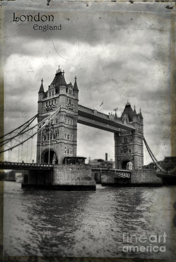 Tower Bridge in London Photograph by Jill Battaglia