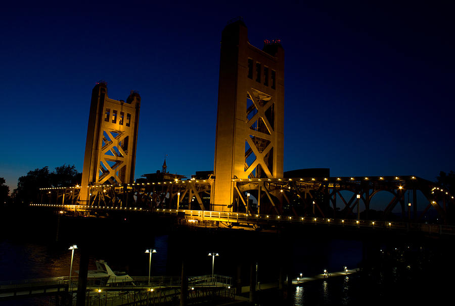 Sacramento Photograph - Tower Bridge by John Daly