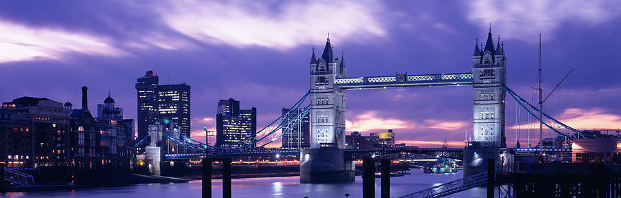Tower Bridge, Landmark, London Photograph by Panoramic Images