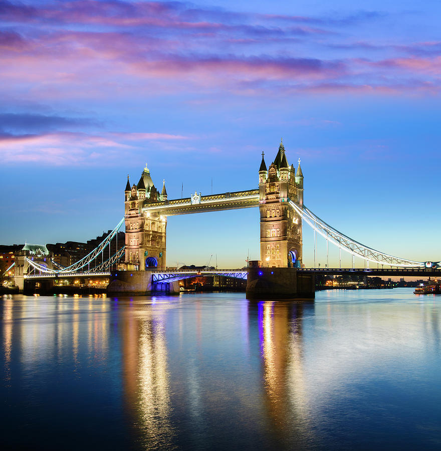 Tower Bridge Located In London Photograph by Deejpilot