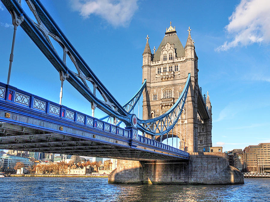 Tower Bridge London Photograph by Gill Billington