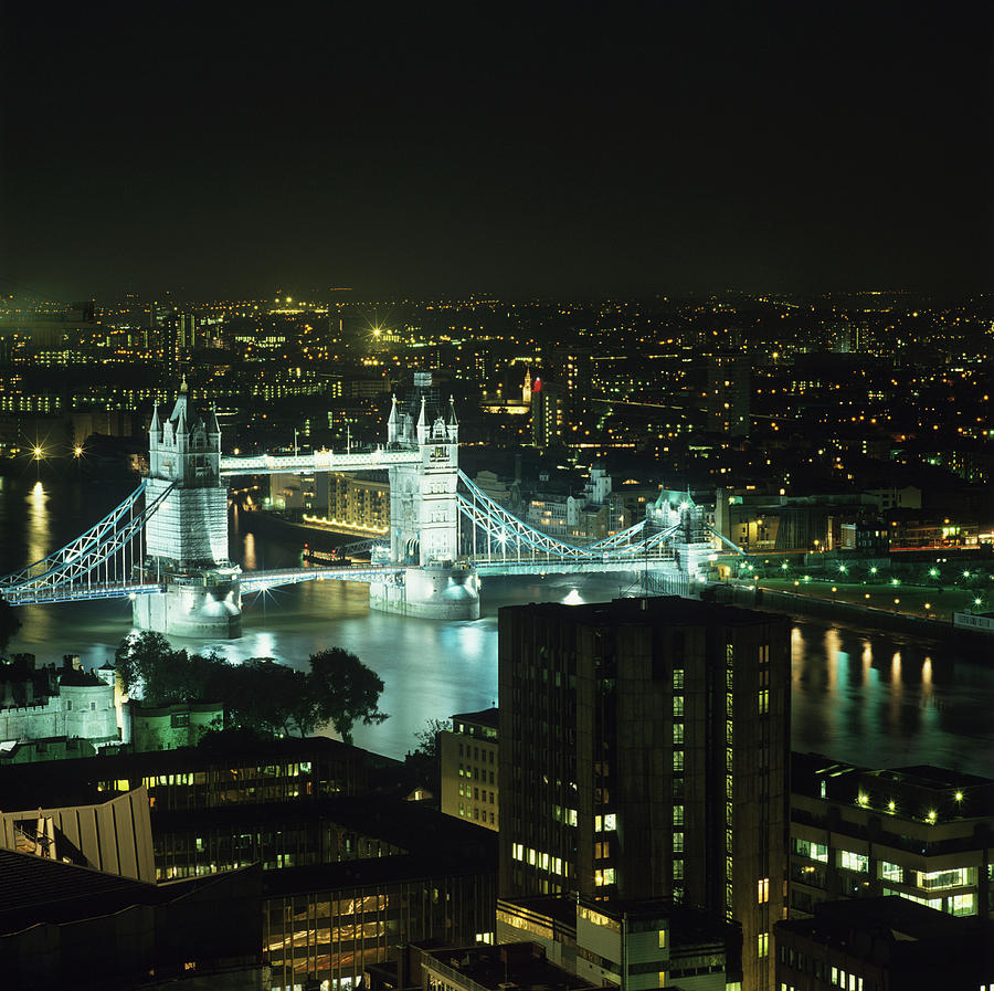 Tower Bridge Photograph by Mark Thomas/science Photo Library
