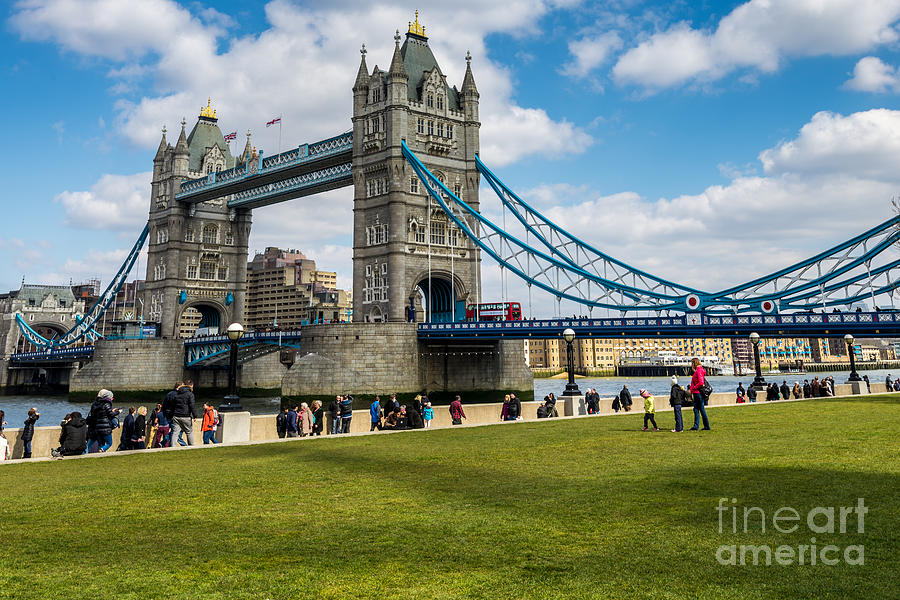 London Photograph - Tower Bridge by Matt Malloy