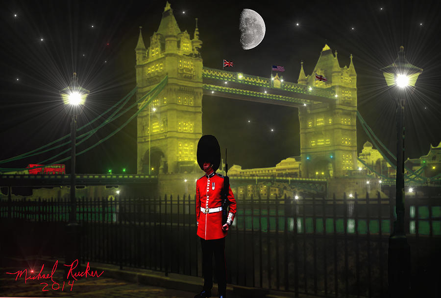 Tower Bridge Digital Art by Michael Rucker