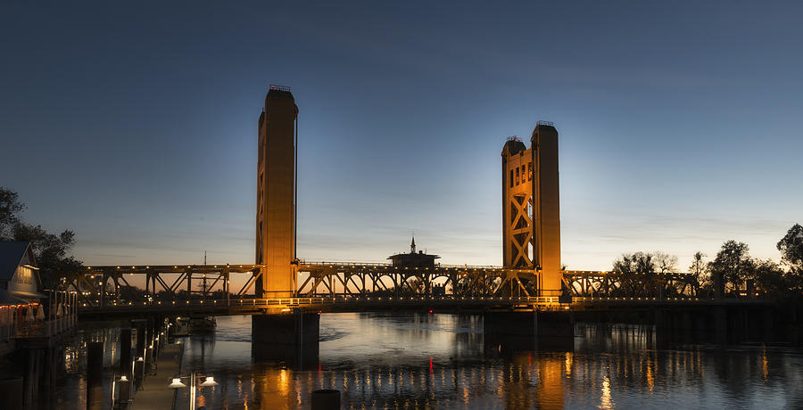 Tower Bridge of Sacramento Photograph by Mountain Dreams | Fine Art America