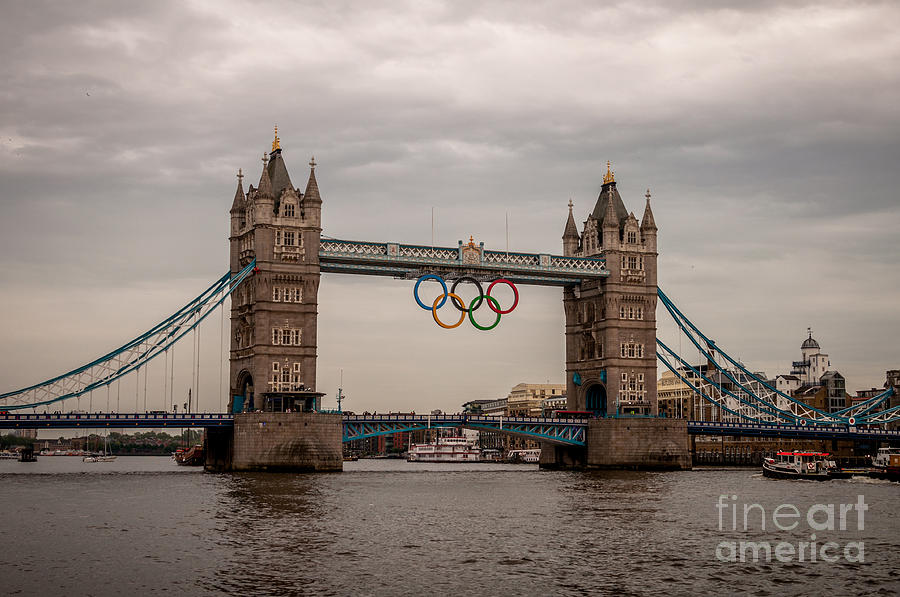 Tower Bridge Olympic Photograph by Matt Malloy