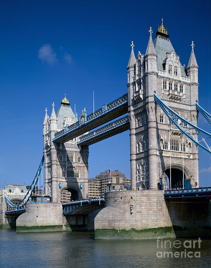 Tower Bridge Over Thames River, London Photograph by Rafael Macia