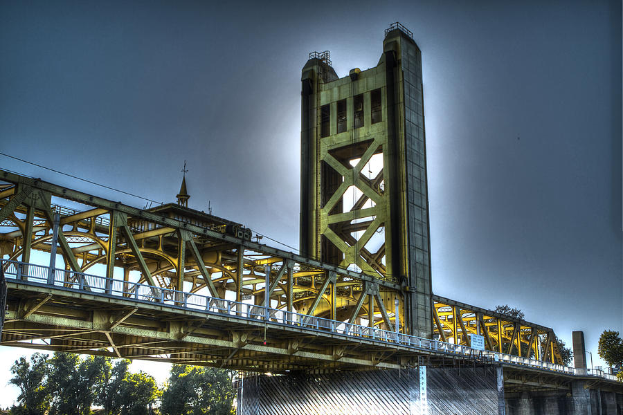 Tower Bridge Sacramento Photograph by SC Heffner