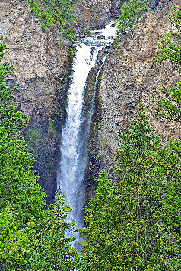 Tower Fall in Yellowstone National Park-Wyoming Photograph by Ruth Hager