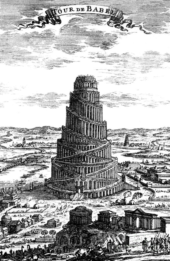 Tower Of Babel, 17th Century Photograph by Photo Researchers