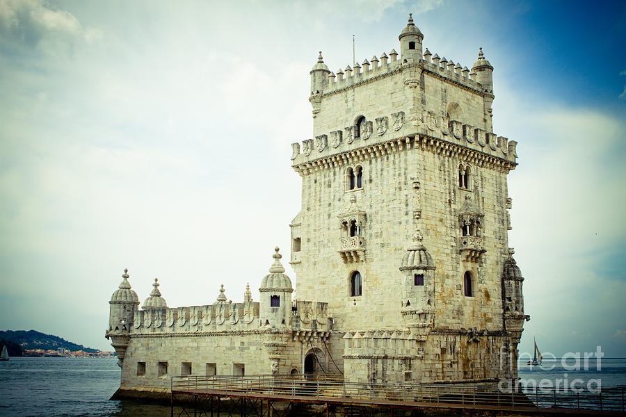 Tower of Belem Lisbon Raimond Klavins Photograph by Raimond Klavins