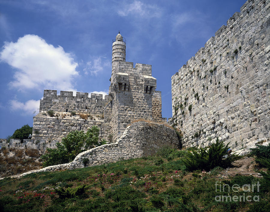 Walls Photograph - Tower Of David, Jerusalem by Rafael Macia