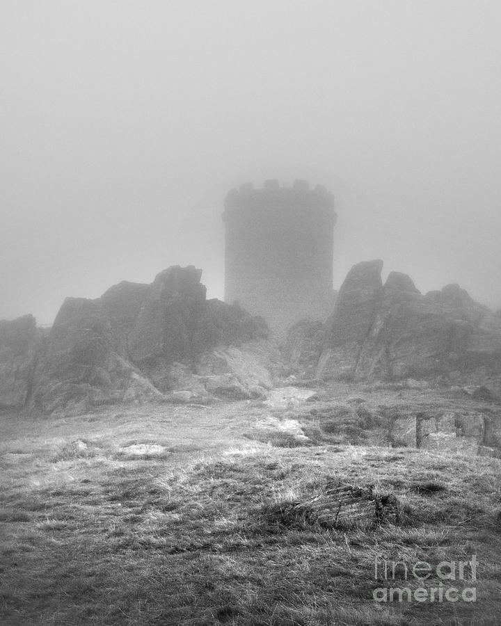 Black And White Photograph - Tower Of Gloom by Linsey Williams