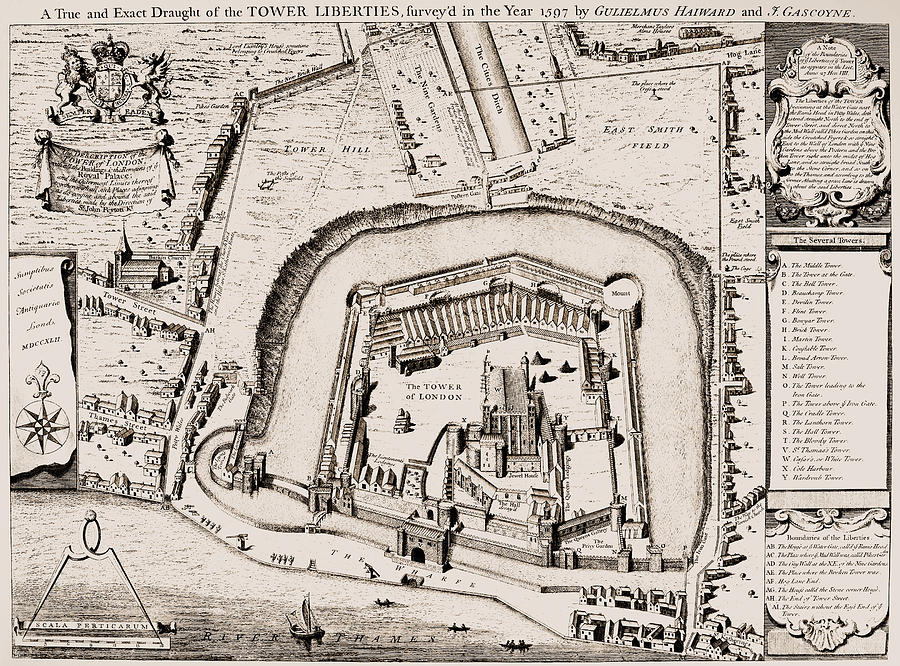 Tower Of London, 1597 Photograph by Granger