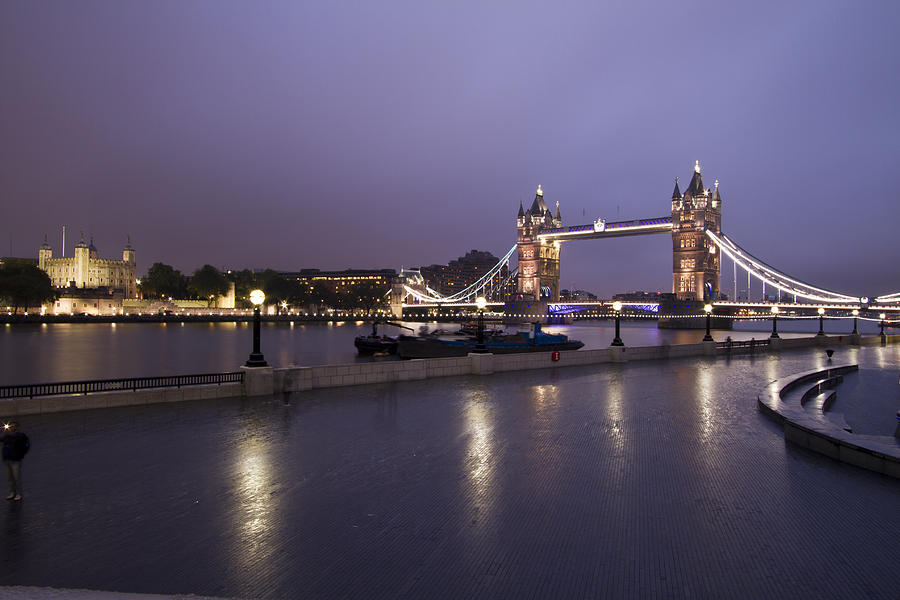 Tower of London and Tower Bridge Photograph by David French