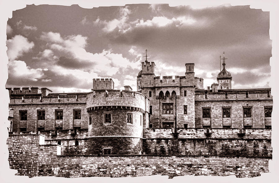 Tower of London Photograph by Diana Powell