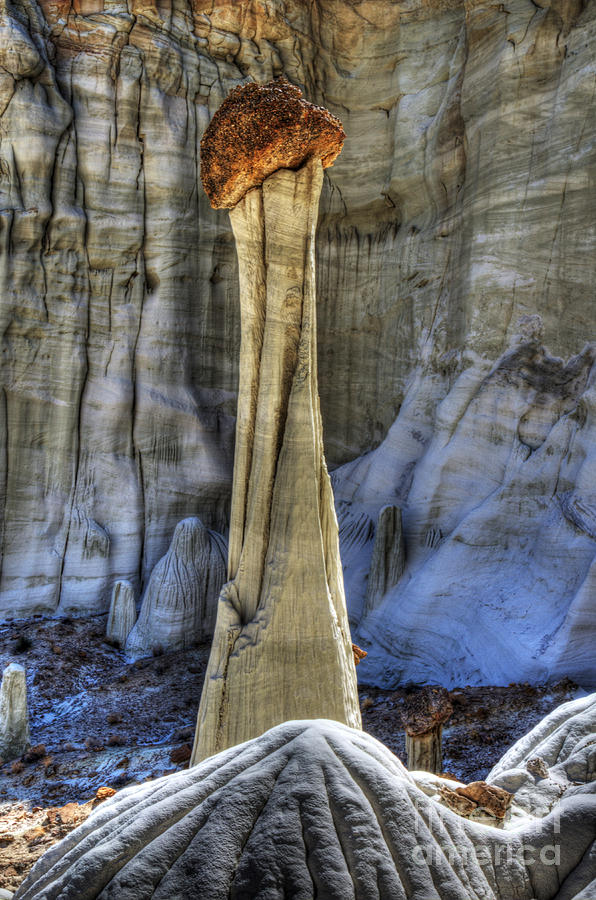 Nature Photograph - Tower Of Silence Utah by Bob Christopher