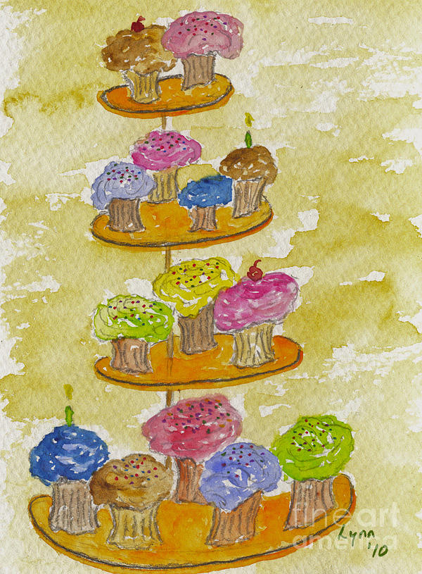 Tower of Treats Painting by AFineLyne